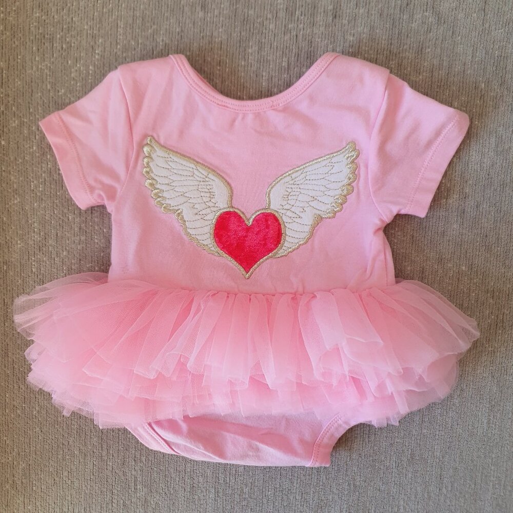 Popatu Little Angel Tutu Bodysuit 0-3 Months